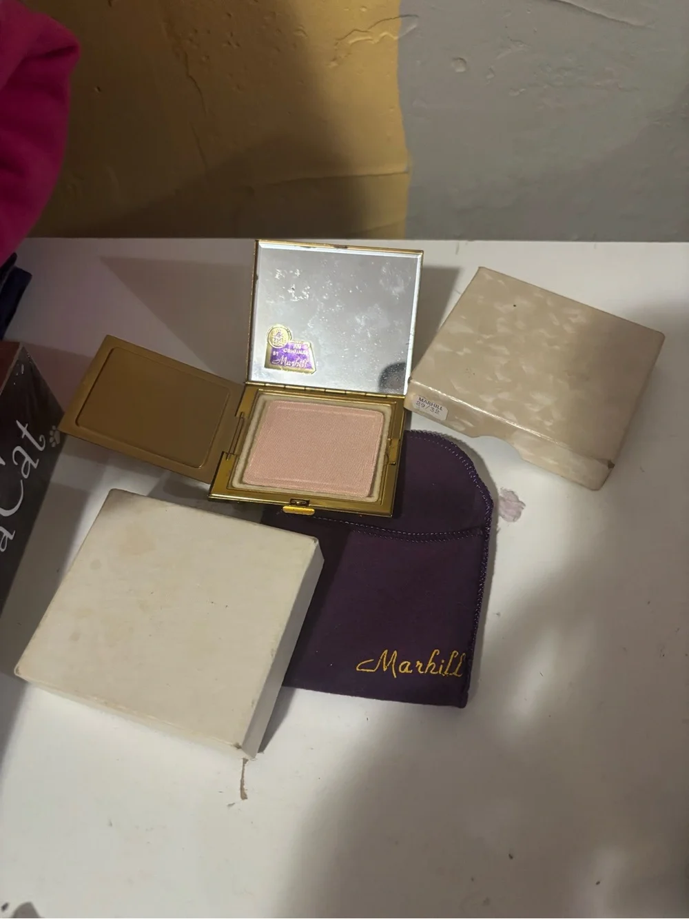 mark. Powder Blush Compact in Light Pink